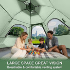 ADSMART Instant Tents for Camping 2/3/4/5 Person Tent Waterproof Easy Setup Sets Up Backpacking Tents with Carry Bag for Outdoor Hiking