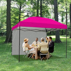 Joramoy Canopy Tent Sidewalls for 10×10 Pop Up Canopy, Instant Canopy SunWall with Waterproof and UV Protection Layer, Straight Leg Canopy Shade Wall, 1 Pack Sidewall Only(Pink), WB1010-Pink