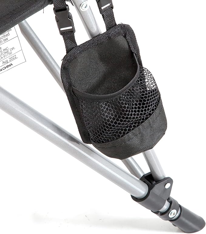 MACSPORTS Hard Arm Tension Chair, Black