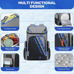 Maelstrom Backpack Cooler,36 Can Cooler Backpack,Soft Cooler Bag Insulated Leakproof,Lightweight Ice Chest Backpack,Travel Cooler Lunch Backpack for Camping,Hiking,Beach