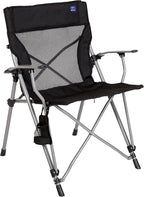 MACSPORTS Hard Arm Tension Chair, Black