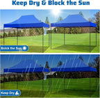2Pcs Canopy Rain Gutters 10 Ft Heavy Duty Rain Gutter for Pop Up Canopy Waterproof Tent Drainage Accessory for Outdoor Drainage System (Transparent)