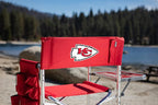 Picnic TIME NFL Unisex-Adult NFL Sports Chair with Side Table, Beach Chair, Camp Chair for Adults