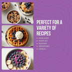 Augason Farms Freeze-Dried Whole Blueberries Emergency Food Supply, 26 Servings, 30 Year Shelf Life, Great for Cooking, Baking, and Snacks - Dehydrated Meals, Survival Food Camping Essentials Can