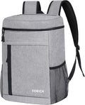 FORICH Soft Cooler Backpack Insulated Waterproof Backpack Cooler Bag Leak Proof Portable Small Cooler Backpacks to Work Lunch Travel Beach Camping Hiking Picnic Fishing Beer for Men Women