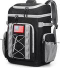 Maelstrom Backpack Cooler,Soft Lightweight Leakproof Cooler Backpack,Men Women 35/50 Can Insulated Cooler Bag,Keeps Hot/Cold for Up to 16 Hours,Perfect for Camping, Beach