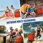Backpack Cooler Insulated Leak Proof for Men Wowen 36 Cans Soft Cooler Backpack Insulated Waterproof Large Capacity Coolers Bag Portable for Lunch Camping Travel Picnic Hiking