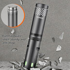 Camping Lights Rechargeable, Detachable Camping Lantern with Stand, Telescopic Waterproof Camp Lamp, Magnetic Work Hanging Light, LED Tent Flashlights for Emergency (Slate Gray Pro)
