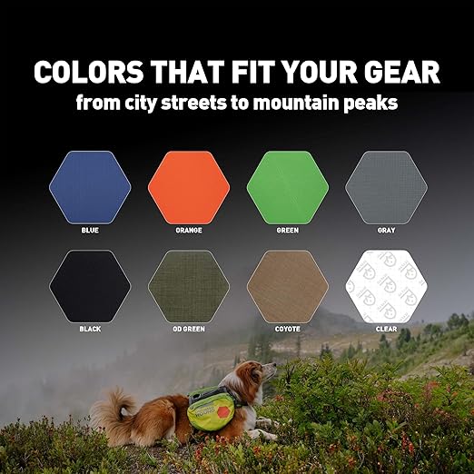 GEAR AID Tenacious Tape 3” x 20” Clear Vinyl Gear Repair Tape, Fix Holes and Rips in Jackets, Rain Gear, Tents, Sleeping Bags and Outdoor Equipment, Clear, 1 Roll