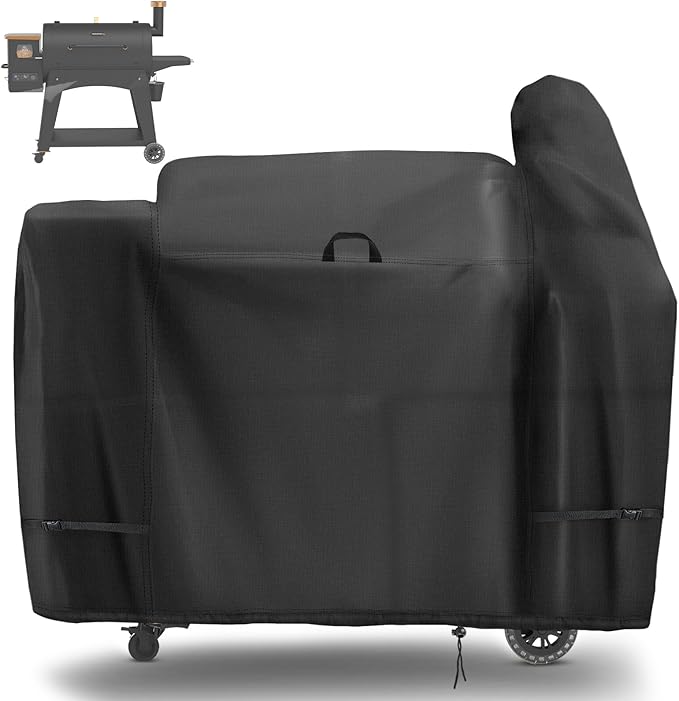 Grill Cover for Pit Boss Savannah Onyx Series 1500Sq Wood Pellet Grill, 65inch Outdoor Grill Cover Waterproof for PB1500NX Smoker Grill-65 L x 21" W x 56" H