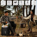 Capolo Cooler Backpack for Men Women Insulated Backpack Cooler Leak Proof Thermal Bag Beverage Soft Cooler Bag Lunch Backpack for Camping 30/45 Cans