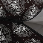 HOSIMA Butterfly Sleeping Bags for Adults and Kids for Camping,Black Gothic Ultralight Sleeping Bag for Cold Weather Summer.