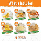 Emergency Essentials 1-Month Emergency Food Supply Bucket, 257 Servings, 56,650 Calories | Long-Term Survival Food Kit for Disaster Preparedness, Camping, and Power Outages
