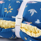 Bunnikins & Clover Toddler Nap Mat with Removable Pillow, Nap Mats for Preschool, Easy Clean Toddler Nap Pad for Kindergarten, Kids Sleeping Bag for Travel Camping
