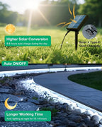 Upgrade Solar Led Strip Lights Outdoor, 20ft Solar Rope Lights Self-Adhesive Waterproof, 8 Mode with Remote Timer and Auto On/Off, Perfect for Deck, Patio, Poolside, Camping Decor, Cold White