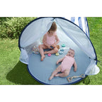 Babymoov Baby Anti UV Tent, Sun Protection UPF 50+, Pop Up Play Tent and Sun Shade, Marine (Summer 2025 Edition)
