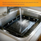 17" Portable Charcoal Grill, Folding Portable BBQ Charcoal Grills, Tabletop Mini Smoker, Small BBQ Grill, for Backyard, Outdoor Cooking, Camping, Travel, Beach