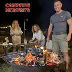 Mountain Pie Maker Cast Iron – Campfire Pie Iron, Hobo Pie Maker for Camping, 2-Pack