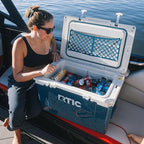 RTIC Ultra-Light 52 Quart Hard Cooler Insulated Portable Ice Chest Box for Beach, Drink, Beverage, Camping, Picnic, Fishing, Boat, Barbecue, 30% Lighter Than Rotomolded Coolers