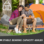 Folding Camping Cot for Sleeping, Portable Cots for Adults, Heavy Duty Cot Bed 550LBS(Max Load), Extra Wider Cots with Large Pocket for Outdoor, Office, Beach