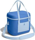 Hydro Flask Cooler Bag - Insulated Portable Soft Cooler - 20 L Capacity in Cascade and Surf Blue