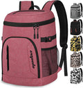 Capolo Cooler Backpack for Men Women Insulated Backpack Cooler Leak Proof Thermal Bag Beverage Soft Cooler Bag Lunch Backpack for Camping 30/45 Cans