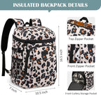Tuwubi Cooler Backpack 35/42 Cans, Backpack Coolers Insulated Leak Proof for Men Women, Waterproof Soft Sided Lunch Camping Beach Travel Ice Chest Backpack Cooler Bag