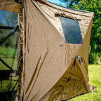 Clam Quick-Set Wind & Sun Panels – 2-Pack Brown Accessory for Screen Shelter – Outdoor Sidewalls for Shade & Privacy – Durable Poly-Oxford with Carry Bag – Tent Not Included