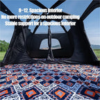 6/8 Person Tent, Portable Cabin Tent,Double Layer Family Camping Tent,for Outdoor Camping/Hiking