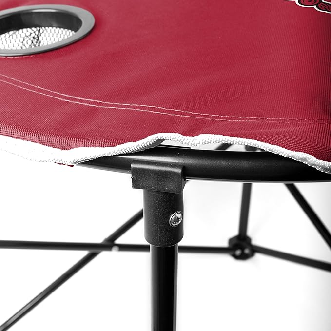 Logo Brands Officially Licensed NCAA Unisex Round Table, One Size, Team Color