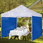 COOSHADE Instant Canopy SunWall 8x8 Canopy SideWall for Pop up Canopy Tent, 1 Pack Sidewall Only, Blue