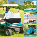 Golf Cart Cooler Bag 9.84 x 18.11 x 38.58 inches Golf cart Insulated Bag Accessories Leak Proof Keep Drinks Cold for Picnic Beach Work Trip Camping