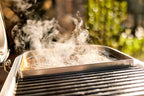 Weber Lumin Portable Outdoor Electric Barbecue Grill for Small Spaces and Travel, Golden Yellow