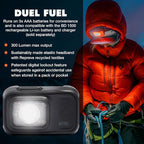 BLACK DIAMOND Astro 300 Headlamp | 300 Lumens Brightness | 3X AAA Battery Operated (Included) | Compact & Lightweight | Ops Black