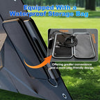 210W Portable Solar Panel, Waterproof Foldable Solar Panel Power Backup, Solar Charger for Power Station RV Camping Off Grid