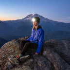POWERCAP LED Hat Light 150 Lumens Rechargeable Fleece Beanie with Bright Built-in Headlamp Waterproof LED Warm One Size Cap