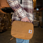 Carhartt Insulated Lunch Cooler For Men and Women, Fully Insulated Lunch Pale for Everyday Use, 4 Can (Black)