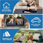 Extra Thick Memory Foam Camping Mattress - 72" x 24" Portable Sleeping Pad for Adults, Folding Camping Bed Mat, Lightweight Cot Mattress Topper for Outdoor, RV, Travel & Backpacking