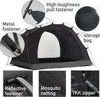 3F UL Gear 1/2 Person Outdoor Ultralight Camping Self-Supporting Kangaroo Tent TC Cotton Fabric Waterproof and Moisture-Proof Tents for Camping, Hiking, Backpacking Four-Season Application