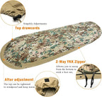 Akmax.cn Bivy Cover Sack for Military Army Modular Sleeping System, Waterproof Outer Shell for Sleeping Bag, Minimalist Stealth Shelter