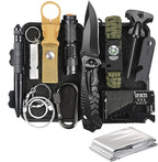 Gifts for Men Dad Husband Him Fathers Day, Survival Kit, Emergency Survival Gear and Equipment 14 in 1, Anniversary Birthday Gifts for Him Boyfriend, Hunting Fishing Camping Accessories, Cool Gadget