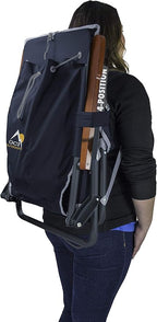 GCI Outdoor Wilderness Reclining Portable Backpack Chair