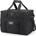 SUNUP 48 Cans Soft Sided Insulated Cooler Bag, Collapsible Large Lightweight Ice Chest, Portable Leak-Proof Cooler for Travel, Camping, Beach, Grocery