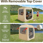 Alvantor SUV Tailgate Tent, Instant Pop Up Car Tent Creates Extra Living Space, UV Protection, Quick Setup in Seconds for Family, Road Trips, Tailgating, Beach, Outdoor Camping