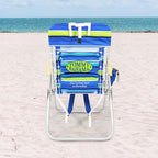 Tommy Bahama Hi-Boy 17" Seat Height 4-Position Lace-Up Suspension Folding Beach Backpack Chair