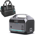 DaranEner Portable Power Station 600W with Bag, 288Wh (90,000mAh) LiFePO4 Battery Backup, 2×600W (1200W Surge) AC Outlets, 2.2H Fast Recharge, Solar Generator for Camping, RV, Travel, Home Emergency