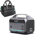 DaranEner Portable Power Station 600W with Bag, 288Wh (90,000mAh) LiFePO4 Battery Backup, 2×600W (1200W Surge) AC Outlets, 2.2H Fast Recharge, Solar Generator for Camping, RV, Travel, Home Emergency
