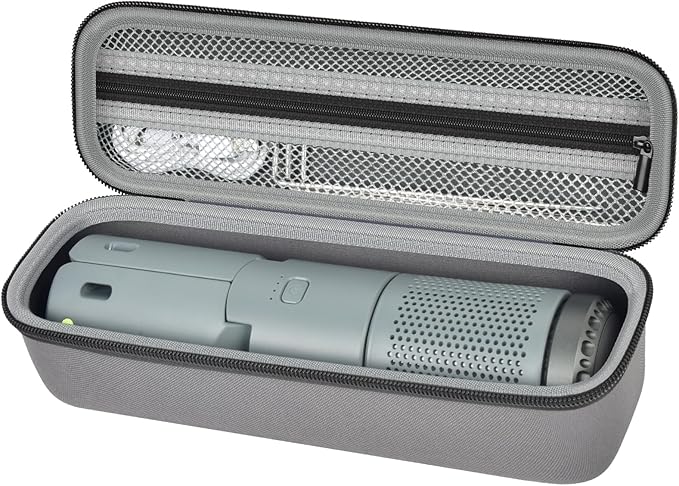 Boobowl Case Compatible with BYSOU/for AsFrost/for SupeDesk/for Outask Camping Light Telescopic and Collapsible Night Mobile Lighting Battery, Outdoor Camping Lantern Bag (Box Only) - Grey