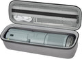 Boobowl Case Compatible with BYSOU/for AsFrost/for SupeDesk/for Outask Camping Light Telescopic and Collapsible Night Mobile Lighting Battery, Outdoor Camping Lantern Bag (Box Only) - Grey
