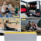 PATIKIL Closed Cell Foam Sleeping Pad Insulated R-Value 2.1 Foldable Sleeping Pad Lightweight Sleeping Mat for Camping Backpacking Hiking Outdoor